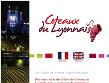 Tablet Screenshot of coteaux-du-lyonnais.com